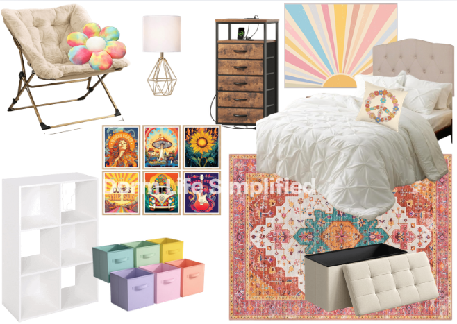 70s-Inspired Dorm Room Decor: How to Get the Look!